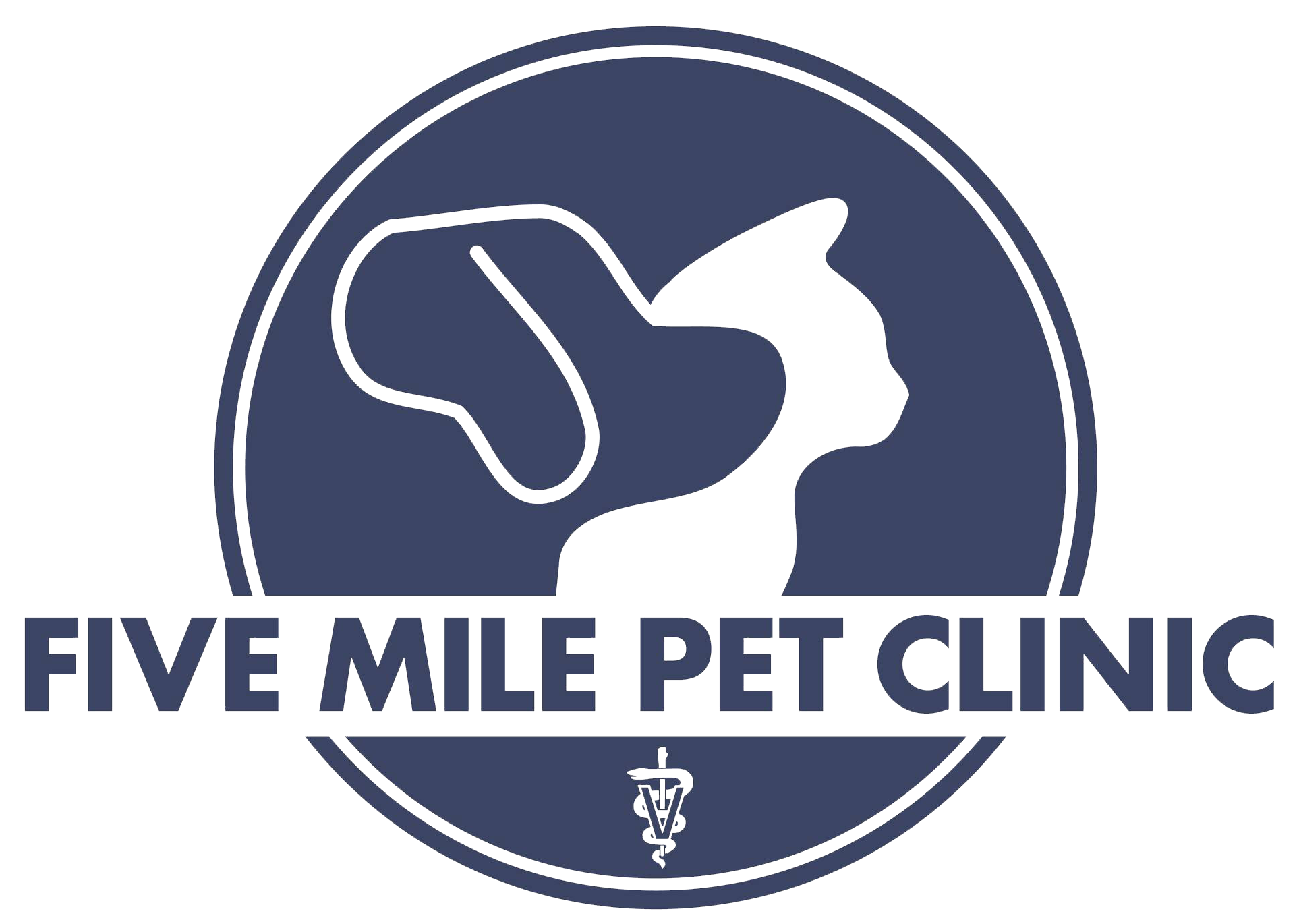 Five Mile Pet Clinic Logo